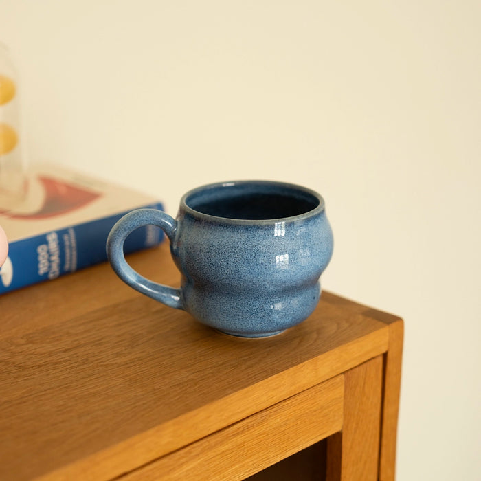Stoneware Büyük Kupa – Sayfi Mavi