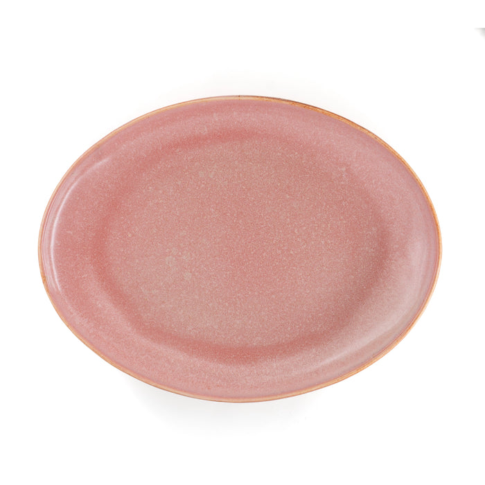 Stoneware Büyük Oval Tabak
