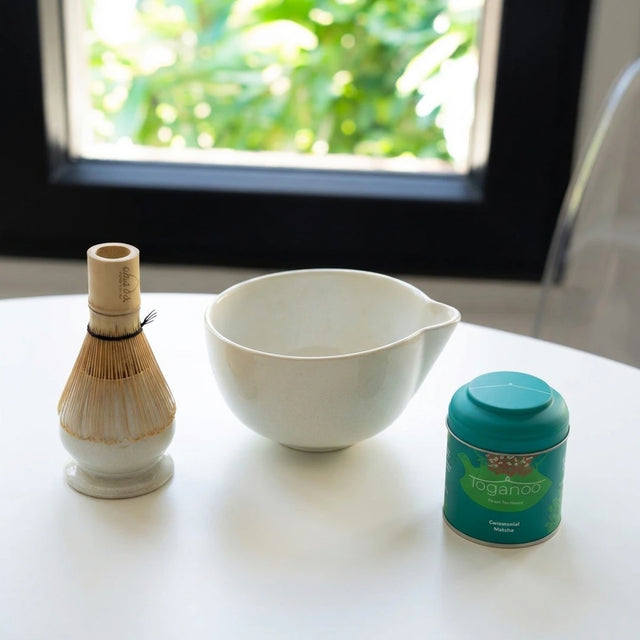 Matcha Ritüeli Seti — İnci Beyaz