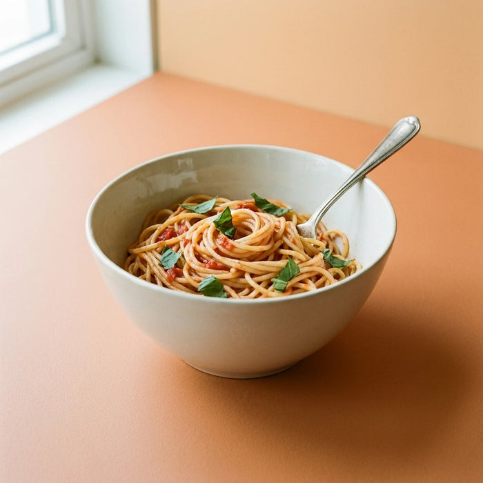 Stoneware Salata Kasesi – İnci Beyaz
