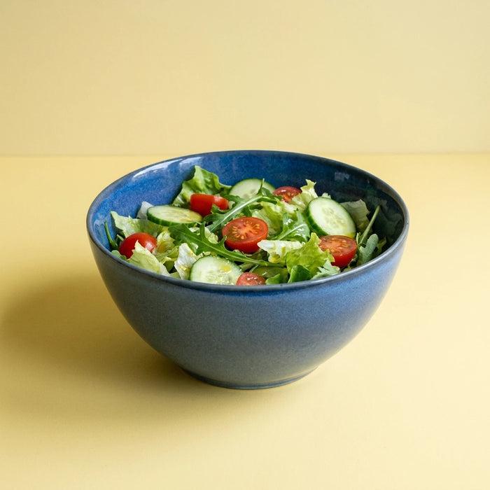 Stoneware Salata Kasesi – Sayfi Mavi